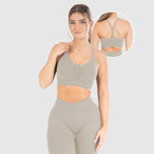 Sport BH Solid Scrunch