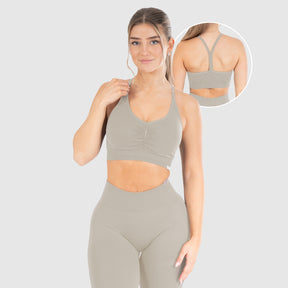 Sport BH Solid Scrunch