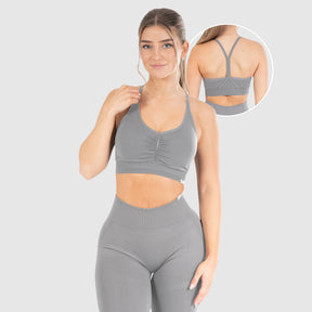 Sport BH Solid Scrunch