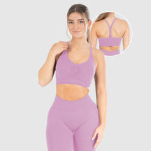 Sport BH Solid Scrunch